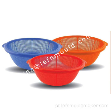 Molde de plástico para cesta de frutas, cesta de injeção de molde